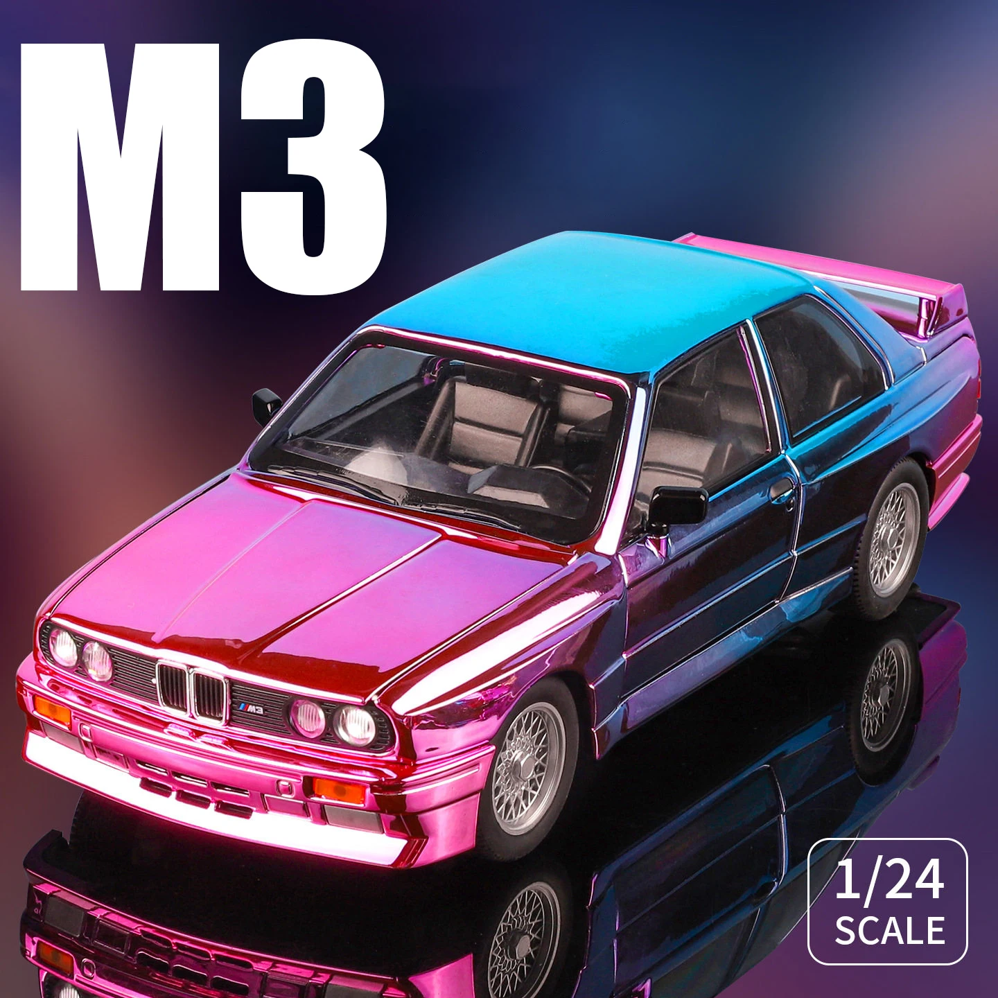 1:24 M3 Toys Models Cars Alloy Diecasting Shock Absorption Miniature Car Wheel Pull Back Vehicles Model for Family Edutainment
1:24 M3 Toys Models Cars Alloy Diecasting Shock Absorption Miniature Car Wheel Pull Back Vehicles Model for Family Edutainment