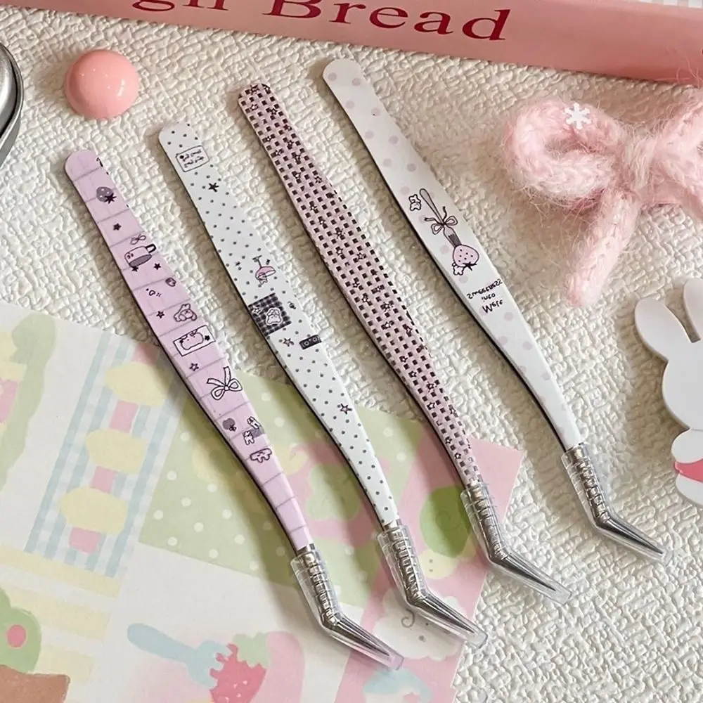 Stainless Steel Curved Stickers Tweezers High Precision Cartoon Lashes Extension Tweezer Bean Tweezers Anti-static
Stainless Steel Curved Stickers Tweezers High Precision Cartoon Lashes Extension Tweezer Bean Tweezers Anti-static