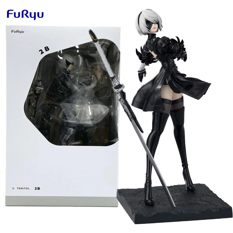 In Stock FuRyu TENITOL NieR:Automata Ver1.1a 2B ( Yorha No. 2 Type B) PVC 22CM Anime Action Figures Model Collection Toy
In Stock FuRyu TENITOL NieR:Automata Ver1.1a 2B ( Yorha No. 2 Type B) PVC 22CM Anime Action Figures Model Collection Toy