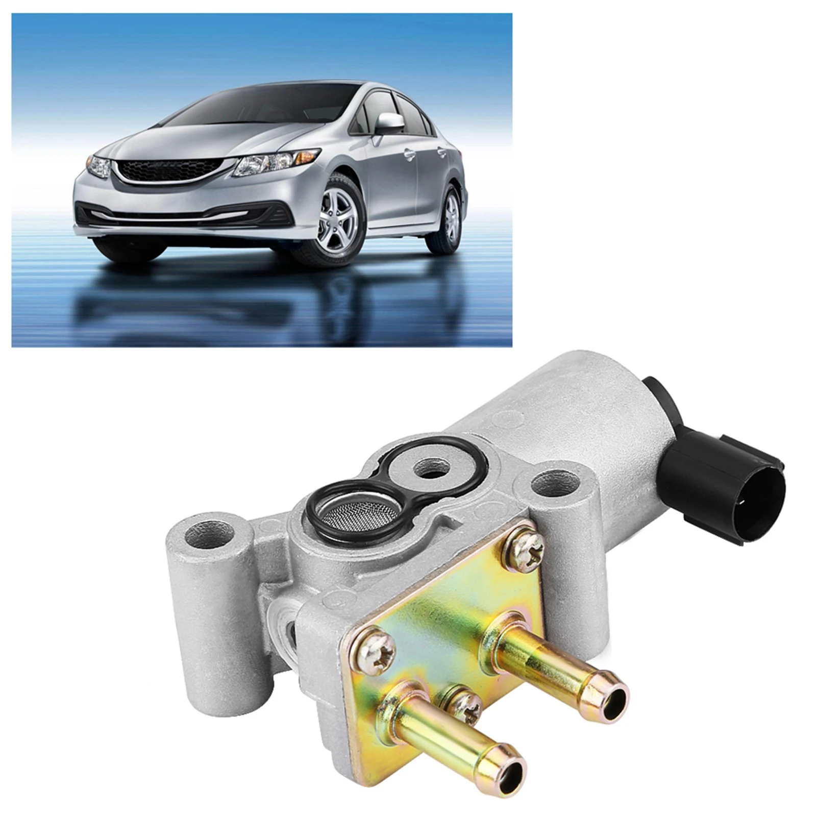 For Civic Del Sol S Coupe 2 Door 1.5L 1993 36450P0D004 For Civic C Hatchback 3 Door 1.5L 1993‑1995 Idle Air Control Valve IAC 
For Civic Del Sol S Coupe 2 Door 1.5L 1993 36450P0D004 For Civic C Hatchback 3 Door 1.5L 1993‑1995 Idle Air Control Valve IAC