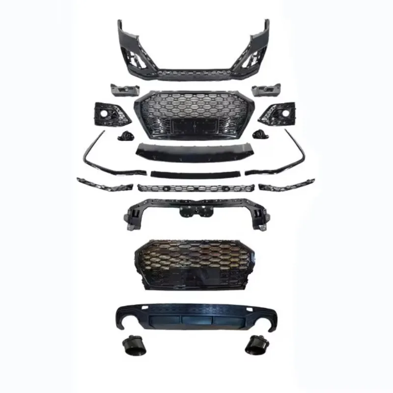 Car Accessories High Quality For Q5 Upgrade RSQ5 Front And Rear Bumper Assembly Including Grille Body Kits 2021-2023 Year
Car Accessories High Quality For Q5 Upgrade RSQ5 Front And Rear Bumper Assembly Including Grille Body Kits 2021-2023 Year