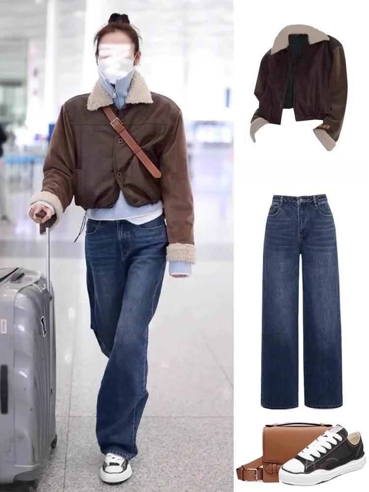 High Waist Wide Leg Jeans Women's Loose Fit Slimming Straight Cut Pants Casual Style High Elasticity Cotton Blend Denim
High Waist Wide Leg Jeans Women's Loose Fit Slimming Straight Cut Pants Casual Style High Elasticity Cotton Blend Denim
