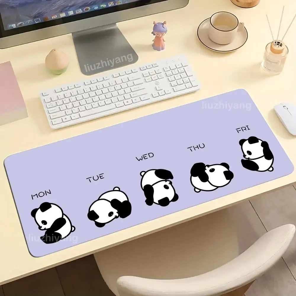 Коврик для мыши Workday Panda, большой коврик для компьютерной офисной игры, настольный коврик XXL, резиновые противоскользящие коврики для клавиатуры с прошитыми краями, моющиеся настольные коврики
Коврик для мыши Workday Panda, большой коврик для компьютерной офисной игры, настольный коврик XXL, резиновые противоскользящие коврики для клавиатуры с прошитыми краями, моющиеся настольные коврики