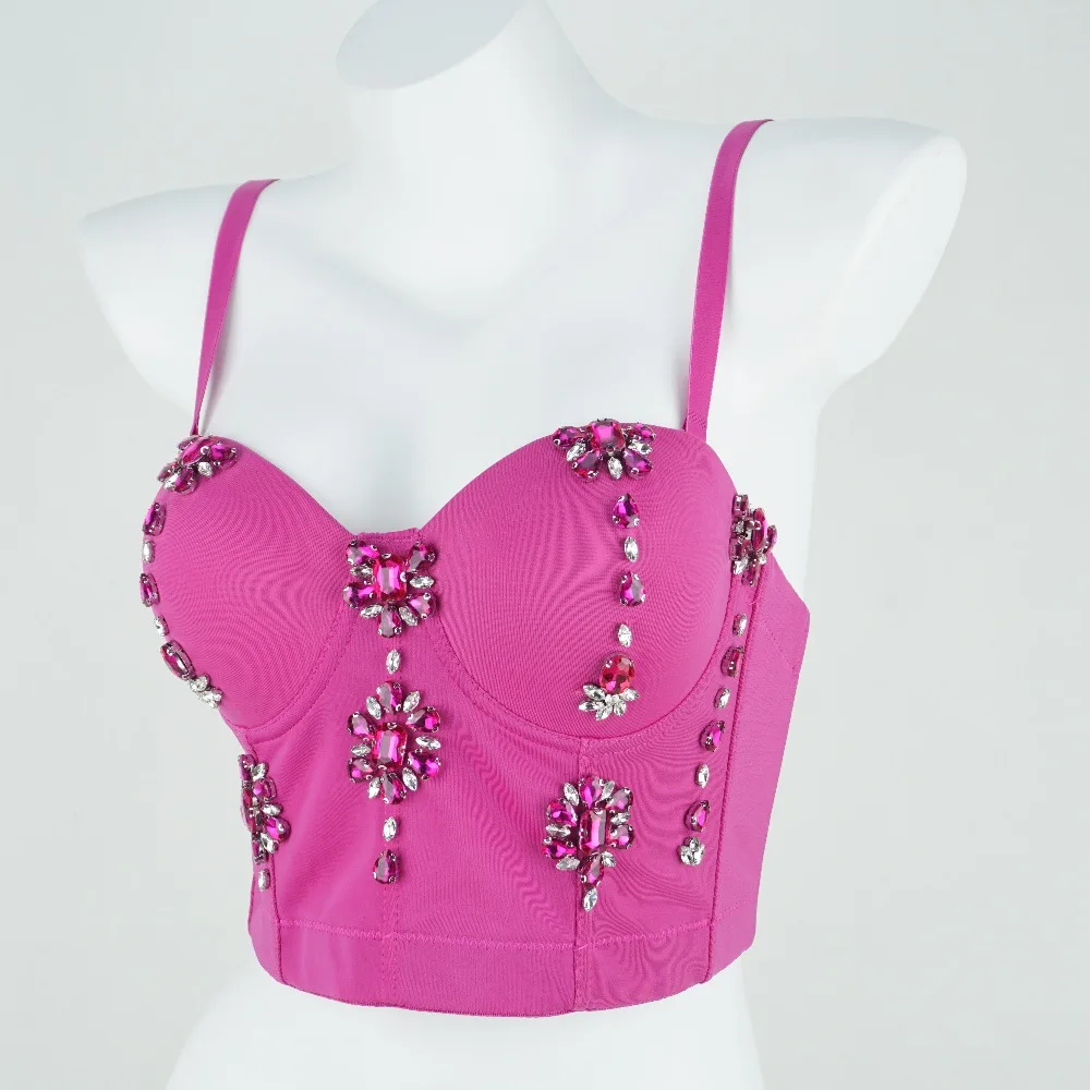 Fashion Nightclub Sexy European and American Crystals Tube Top Waist Short Fishbone Corset Outerwear Underwear
Fashion Nightclub Sexy European and American Crystals Tube Top Waist Short Fishbone Corset Outerwear Underwear