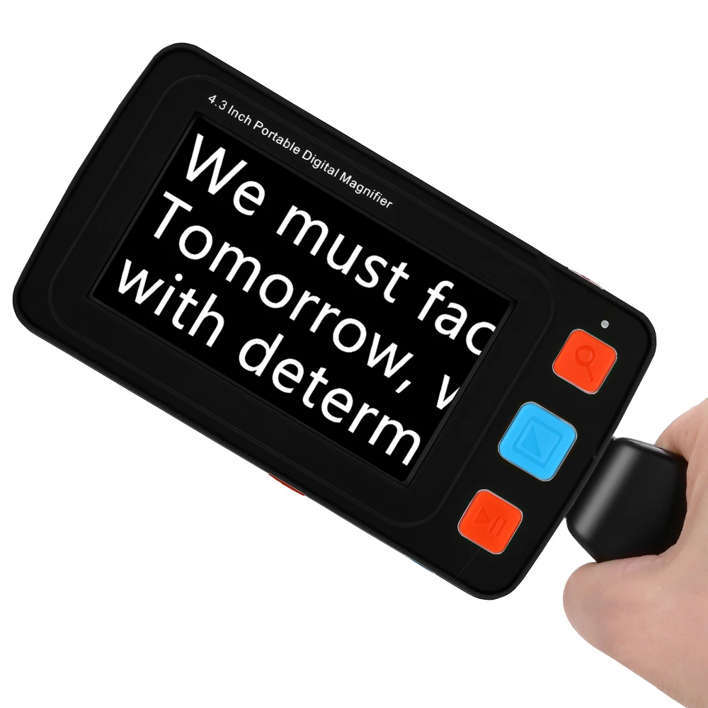 Portable Digital Magnifier 4.3 Inch Handheld 4X to 32X Zoom TXT Electronic Book Readers Multiple 17 Color Modes For Low Vision
Portable Digital Magnifier 4.3 Inch Handheld 4X to 32X Zoom TXT Electronic Book Readers Multiple 17 Color Modes For Low Vision