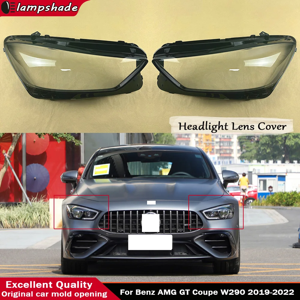 For Mercedes-Benz AMG GT 50 53 63 S Coupe W290 2019 2020 2021 2022 Lampshade Headlamp Cover Lamp Shell Mask Headlight Shade
For Mercedes-Benz AMG GT 50 53 63 S Coupe W290 2019 2020 2021 2022 Lampshade Headlamp Cover Lamp Shell Mask Headlight Shade
