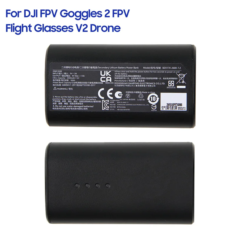 Новый аккумулятор для очков DJI FPV 2, очки 2, летные очки FPV V2, аксессуары для дрона
Новый аккумулятор для очков DJI FPV 2, очки 2, летные очки FPV V2, аксессуары для дрона