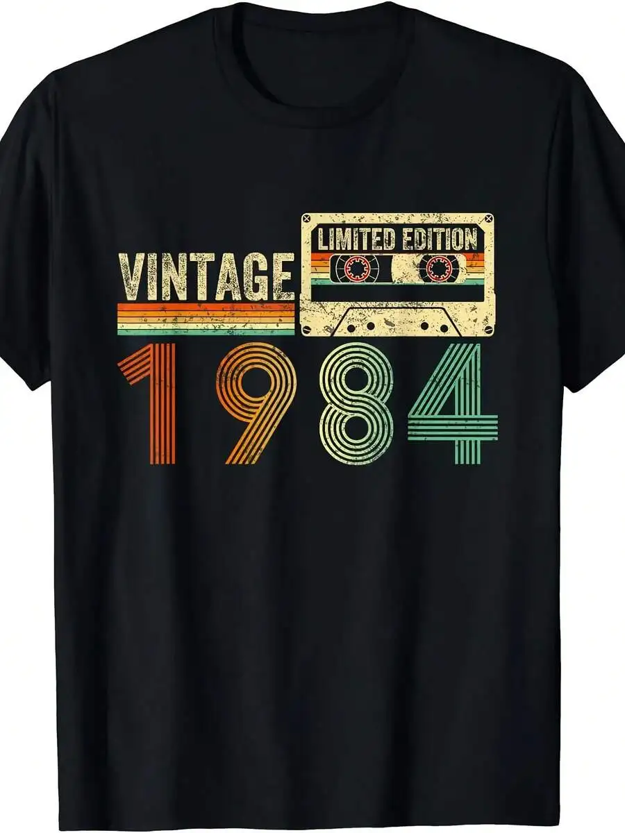 Vintage Cassette Tape Print T-Shirt For Women Y2K Fashion Tee
Vintage Cassette Tape Print T-Shirt For Women Y2K Fashion Tee