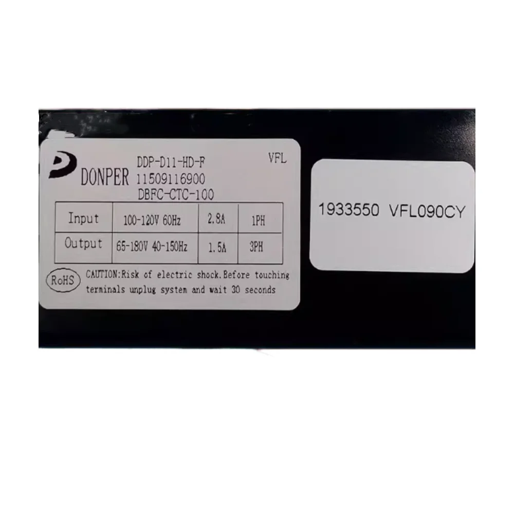 New for Refrigerator freezer compressor DDP-D11-HD-F frequency conversion board 11509116900 100V-120V drive board accessories
New for Refrigerator freezer compressor DDP-D11-HD-F frequency conversion board 11509116900 100V-120V drive board accessories