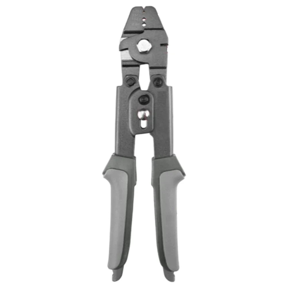 Ergonomic 10 Inch Wire Rope Crimp Tool Pliers for Fishing Sleeves and Industrial Use with Multiple Crimping Positions
Ergonomic 10 Inch Wire Rope Crimp Tool Pliers for Fishing Sleeves and Industrial Use with Multiple Crimping Positions