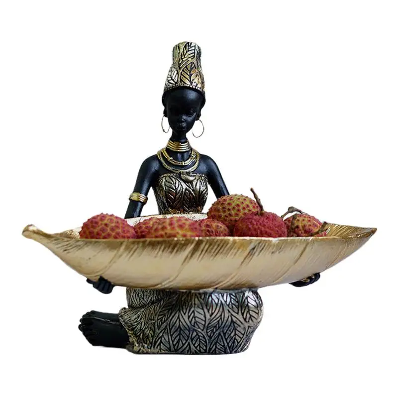 Resin African Woman Serving Plates Fruit Serving Plate For Parties Decorative Desktop Ornament Table Storage For Candy Dessert
Resin African Woman Serving Plates Fruit Serving Plate For Parties Decorative Desktop Ornament Table Storage For Candy Dessert