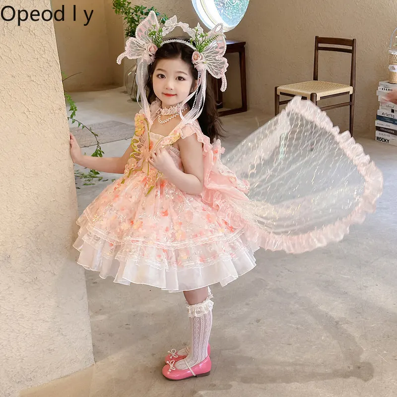 Baby Girls Dress 2026 Summer New Cute Girl Lolita Princess Dress High Waist Temperament Short Little Girls Puffy Dresses
Baby Girls Dress 2026 Summer New Cute Girl Lolita Princess Dress High Waist Temperament Short Little Girls Puffy Dresses
