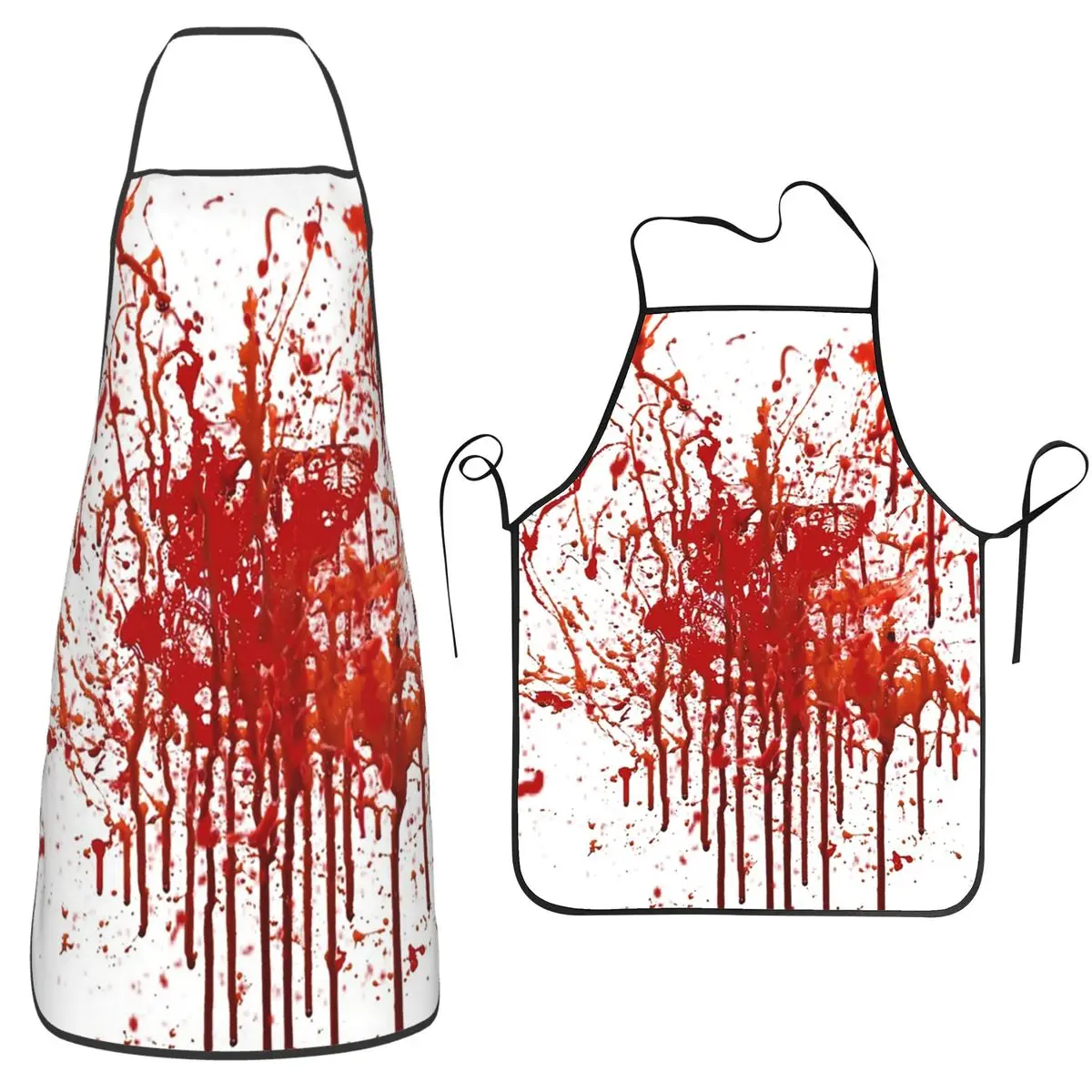 Halloween Horror Blood Splatter Aprons Chef Cooking Tablier Waterproof Bib Kitchen Cleaning Pinafore for Women Men Gardening
Halloween Horror Blood Splatter Aprons Chef Cooking Tablier Waterproof Bib Kitchen Cleaning Pinafore for Women Men Gardening