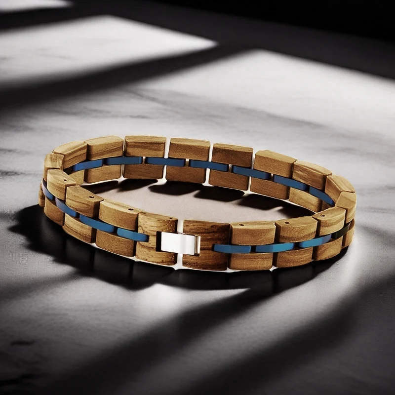Zebra Patterned Olive Wood With Stainless Steel Handmade Bracelet Gift Box Set, Suitable For Both Men And Women,Valentin Gifts
Zebra Patterned Olive Wood With Stainless Steel Handmade Bracelet Gift Box Set, Suitable For Both Men And Women,Valentin Gifts