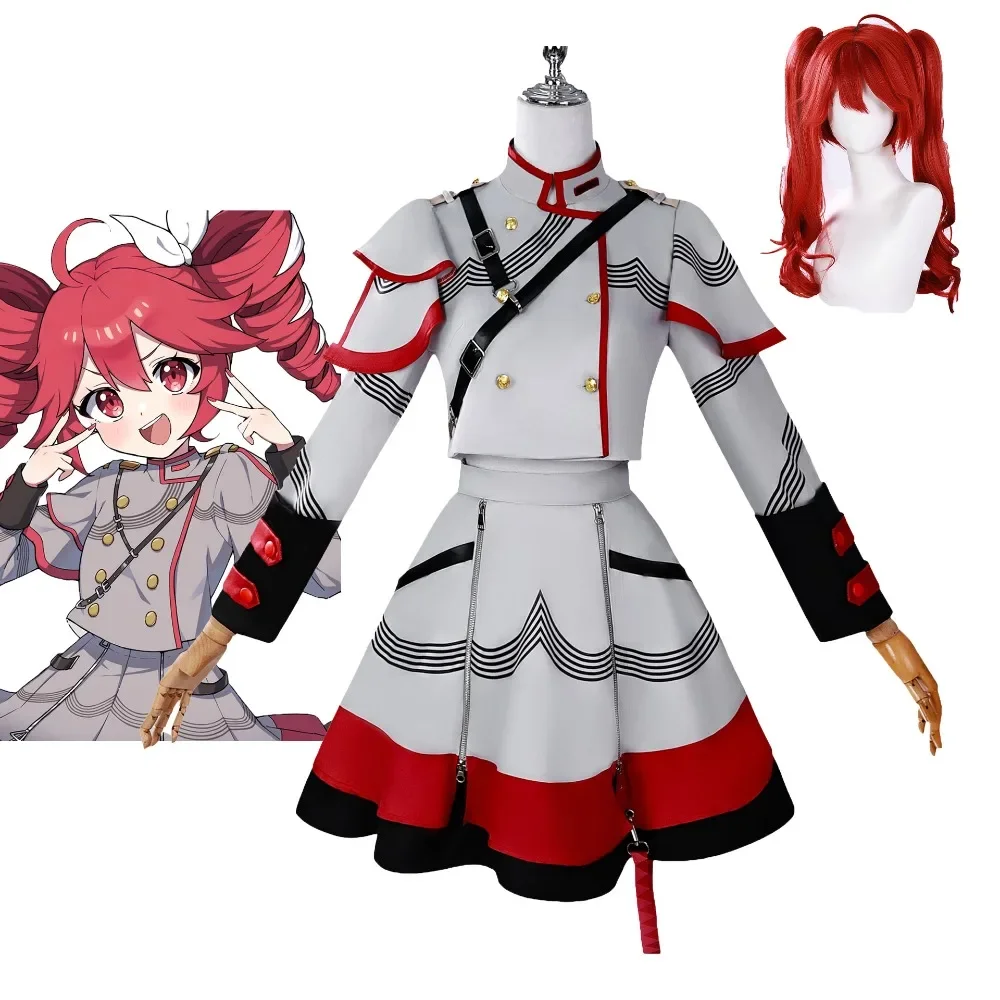 2026Anime Cosplay Costume Grey White Top Short Skirt Uniform Set Halloween Party Costumes for Women Suit
2026Anime Cosplay Costume Grey White Top Short Skirt Uniform Set Halloween Party Costumes for Women Suit