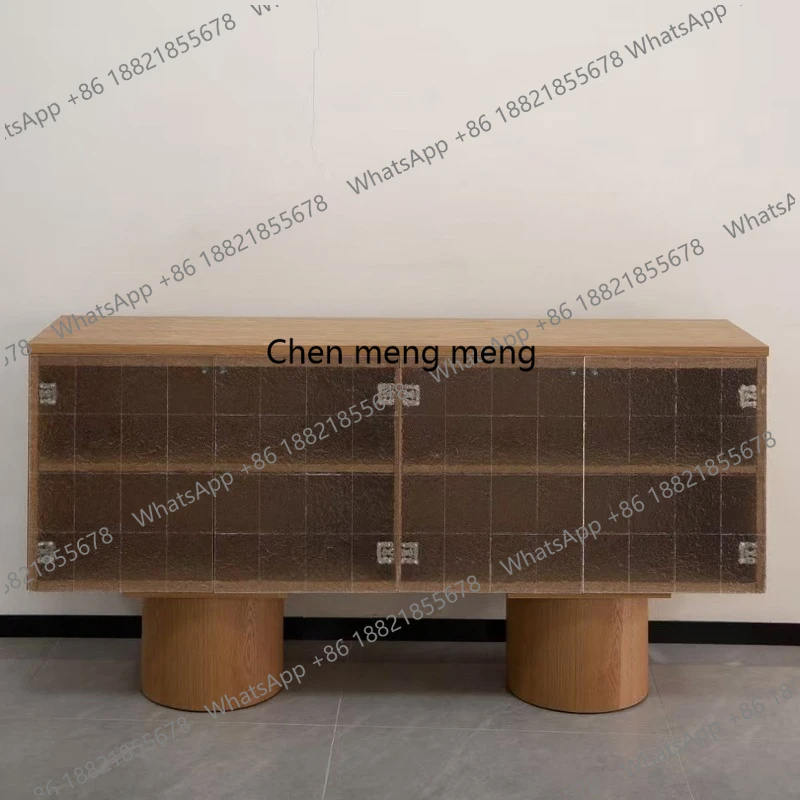 Solid wood entryway sideboard art transparent locker designer vintage wall sideboard
Solid wood entryway sideboard art transparent locker designer vintage wall sideboard