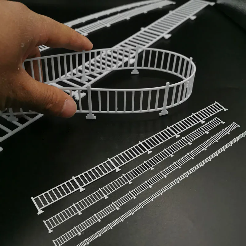Scale 1:87/50/35/24 Railing Model ABS Guardrail Fence Materials Diy Building Sand Table Landscape Design Diorama Kits 1Pcs
Scale 1:87/50/35/24 Railing Model ABS Guardrail Fence Materials Diy Building Sand Table Landscape Design Diorama Kits 1Pcs