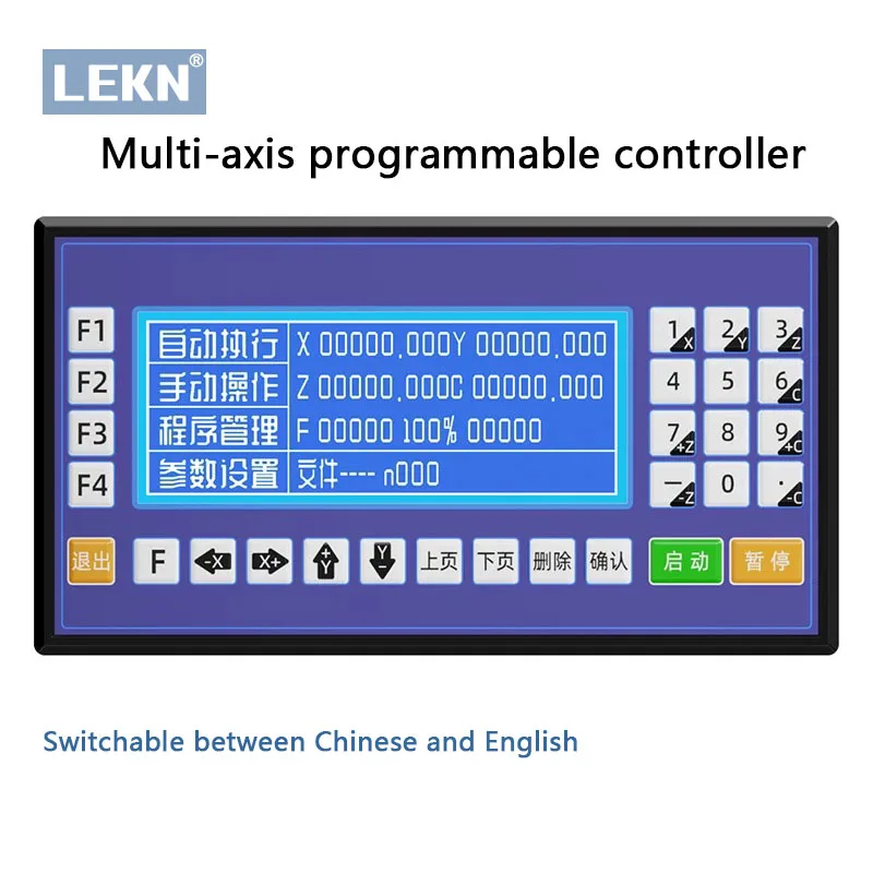 Servo Stepper Motor Offline Motion Controller Programmable 1/2/3/4 Axis 150KHZ CNC Controller TC55 Engraving Router
Servo Stepper Motor Offline Motion Controller Programmable 1/2/3/4 Axis 150KHZ CNC Controller TC55 Engraving Router