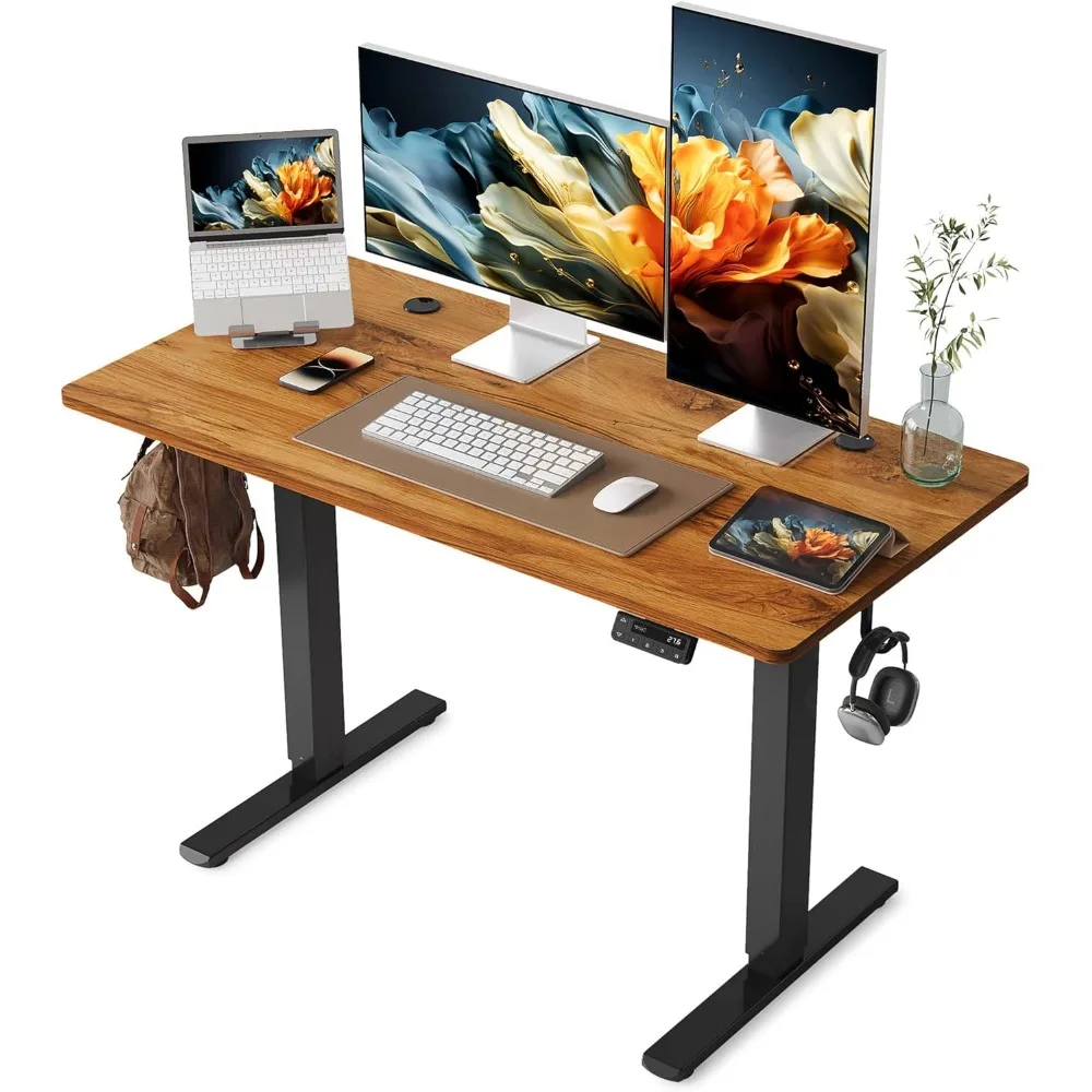 Adjustable Standing Desk, Electric Desk, 48 x 24 Inches Stand Up Desk with Splice Board, Adjustable Height Desk
Adjustable Standing Desk, Electric Desk, 48 x 24 Inches Stand Up Desk with Splice Board, Adjustable Height Desk