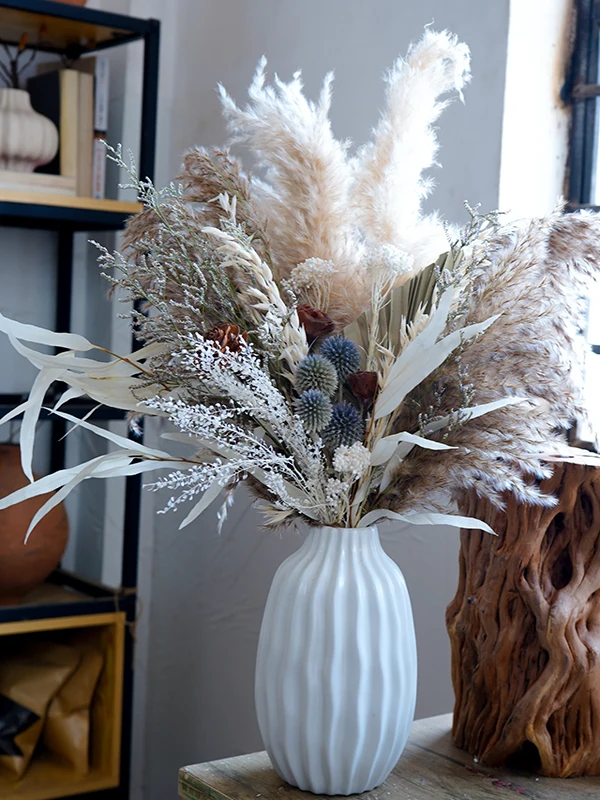 High Aesthetic Dry Flower Bouquet Authentic Flower Arrangement for Home Commercial Settings Restaurant Desktop l Decora...
High Aesthetic Dry Flower Bouquet Authentic Flower Arrangement for Home Commercial Settings Restaurant Desktop l Decora...