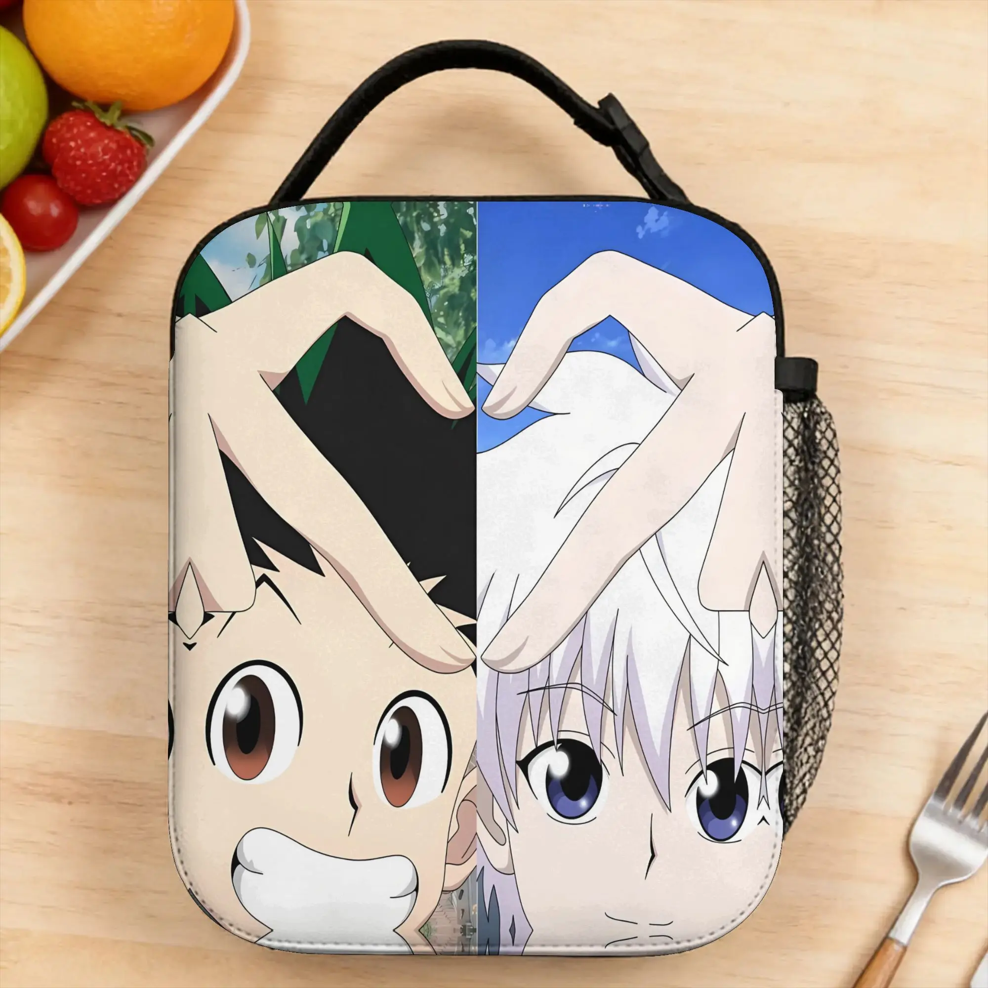 Anime Hunter X Hunter Lunch Bag Aesthetic School Lunch Box Print Portable Thermal Lunch Bags
Anime Hunter X Hunter Lunch Bag Aesthetic School Lunch Box Print Portable Thermal Lunch Bags