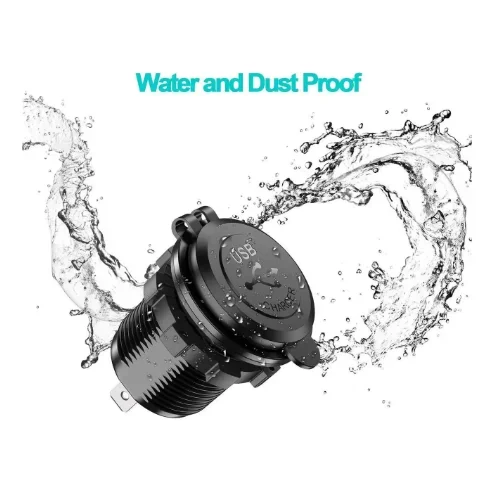 12V 24V 5V 4.2A USB Car Charger Dual Auto USB Charger Socket Charger Outlet with Touch Switch for Truck Boat ATV Motorcycle
12V 24V 5V 4.2A USB Car Charger Dual Auto USB Charger Socket Charger Outlet with Touch Switch for Truck Boat ATV Motorcycle