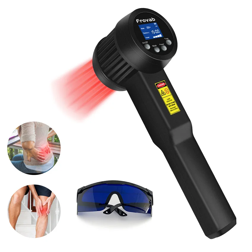 3000mW 650nm 808nm Class 4 Cold Laser Low Level Laser Red Light Therapy Device for Body Pain Relief,Back,Shoulder,Neck,Knee,etc
3000mW 650nm 808nm Class 4 Cold Laser Low Level Laser Red Light Therapy Device for Body Pain Relief,Back,Shoulder,Neck,Knee,etc