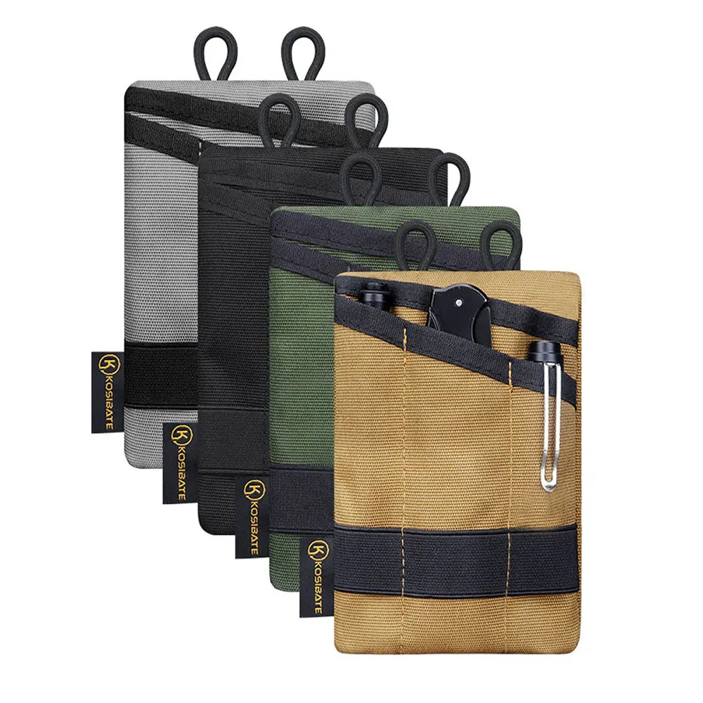 Multifunctional EDC Storage Bag Outdoor Portable Tools Bag Tactical Knife Pen Foldable Credit Card Clip Wallet Hanging Waist Bag
Multifunctional EDC Storage Bag Outdoor Portable Tools Bag Tactical Knife Pen Foldable Credit Card Clip Wallet Hanging Waist Bag