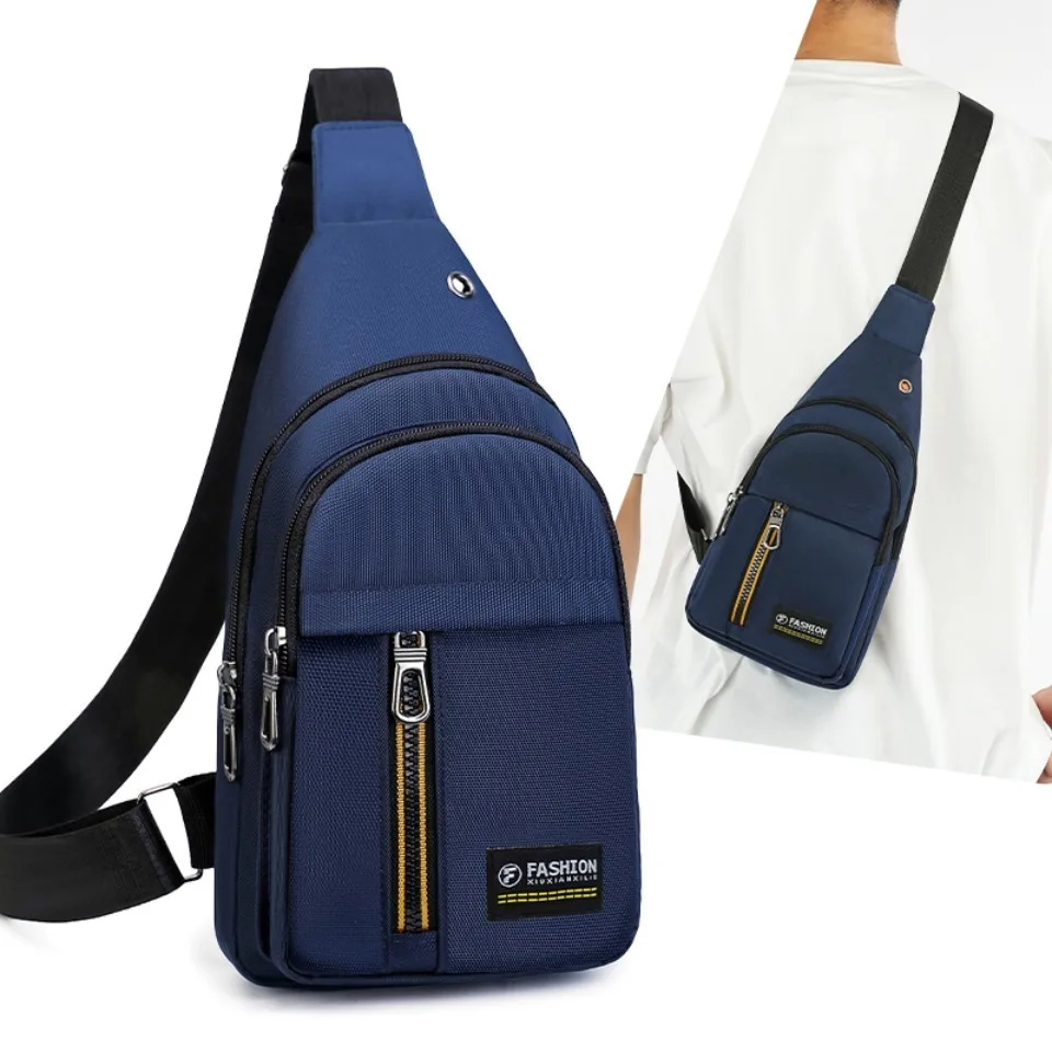 Men's Waterproof Oxford Cloth Crossbody Bag Casual Sport Travel Sling Bag, Korean Style Fashion Shoulder Bag
Men's Waterproof Oxford Cloth Crossbody Bag Casual Sport Travel Sling Bag, Korean Style Fashion Shoulder Bag