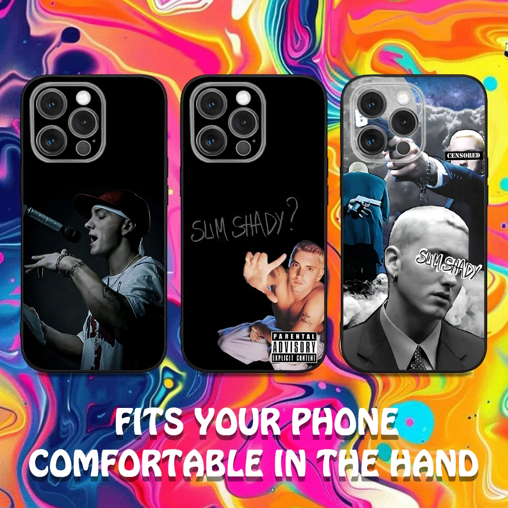 Slim Shady E-Eminems Phone Case For iPhone 16,15,14,13,12,11,Pro,Max,Plus,X,XS,XR,SE,8,7,Mini,Soft Silicone Black Case
Slim Shady E-Eminems Phone Case For iPhone 16,15,14,13,12,11,Pro,Max,Plus,X,XS,XR,SE,8,7,Mini,Soft Silicone Black Case