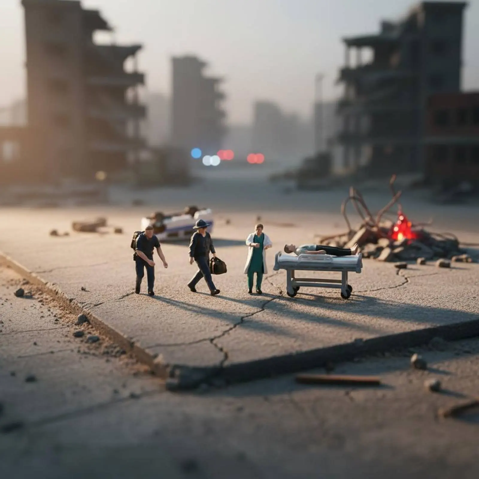 5 Pieces Miniature 1/64 Scale Emergency Crew Figures Highly Detailed Medical Responder Figurine Set Miniature Stretcher Scene
5 Pieces Miniature 1/64 Scale Emergency Crew Figures Highly Detailed Medical Responder Figurine Set Miniature Stretcher Scene
