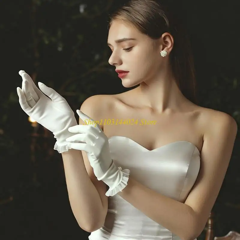 N5KE Evening Dress Gloves for Women Lady Full Finger Wedding Gloves Proms Gloves
N5KE Evening Dress Gloves for Women Lady Full Finger Wedding Gloves Proms Gloves