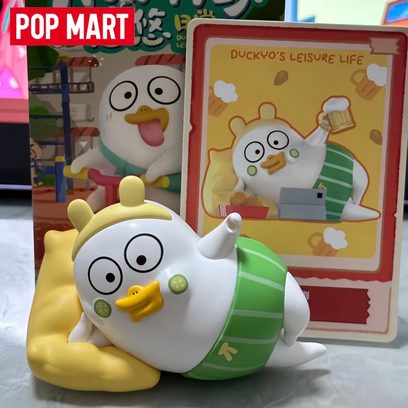 Original POP MART Duckyos Leisure Life Series Blind Box Mystery Box Action Figure Cute Surprise Model Collectible Birthday Gifts
Original POP MART Duckyos Leisure Life Series Blind Box Mystery Box Action Figure Cute Surprise Model Collectible Birthday Gifts