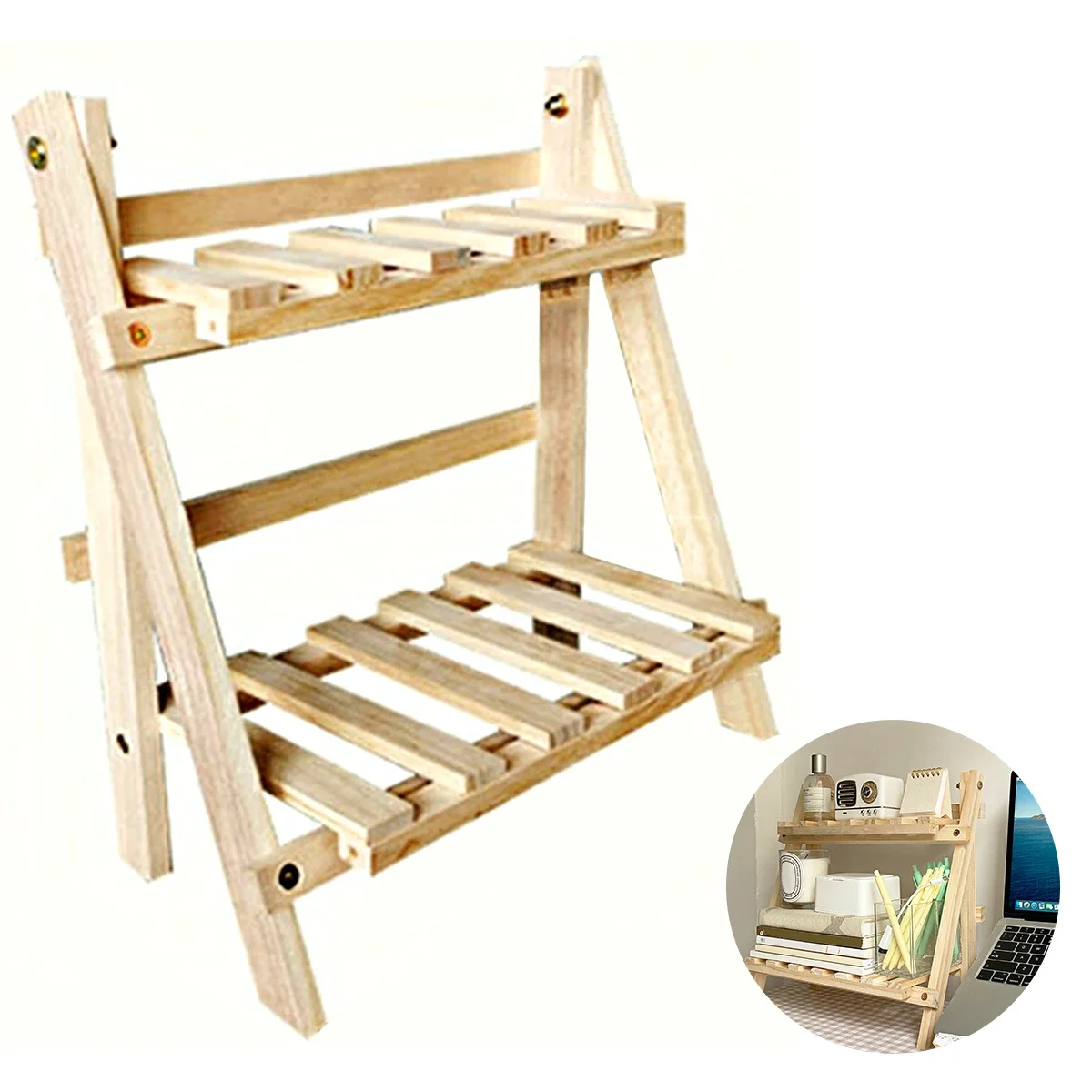 Double Layer Wooden Outdoor Plant Rack Indoor Easy to Install Storage Rack Multi-purpose Small Shelf Outdoor Garden Plant Rack
Double Layer Wooden Outdoor Plant Rack Indoor Easy to Install Storage Rack Multi-purpose Small Shelf Outdoor Garden Plant Rack