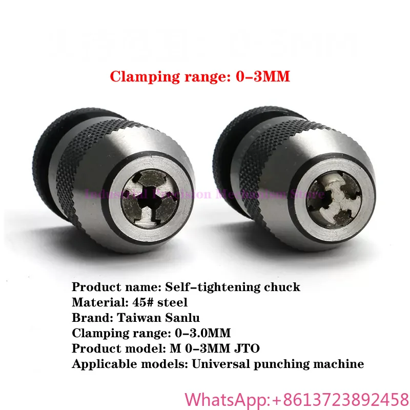 Clamping range: 0-3.0MM Taiwan M 0-3JT0 micro automatic high-precision EDM puncher fine hole discharge drill chuck
Clamping range: 0-3.0MM Taiwan M 0-3JT0 micro automatic high-precision EDM puncher fine hole discharge drill chuck
