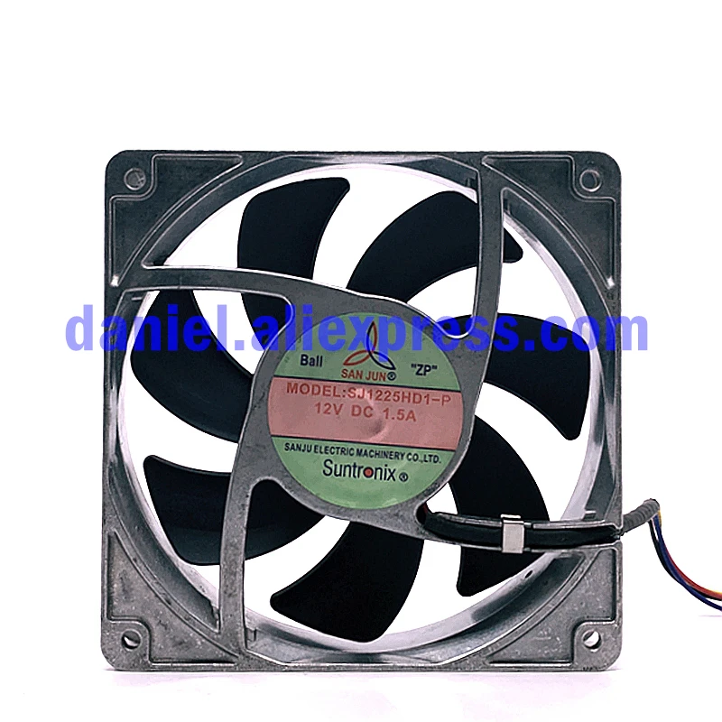 SAN JUN SJ1225HD1-P 12025 12V 1.5A Chassis Metal Frame High Temperature Violent Cooling Fan
SAN JUN SJ1225HD1-P 12025 12V 1.5A Chassis Metal Frame High Temperature Violent Cooling Fan