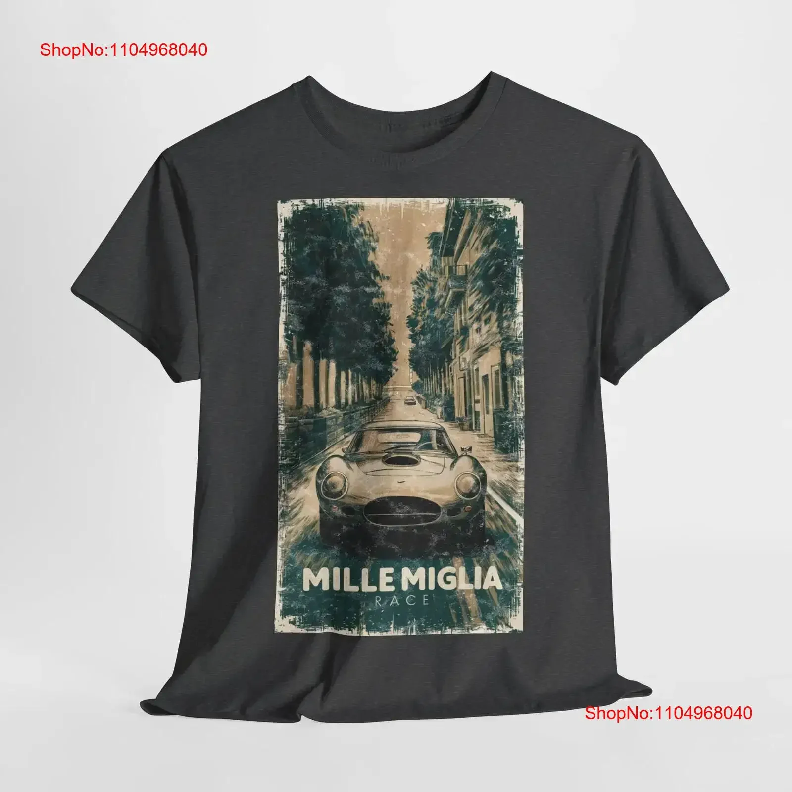 Mille Miglia T Shirt Homage 1000 Miles Classic Race vintage Washed fashion Versatile streetwear Stretched Slightly Comfortable
Mille Miglia T Shirt Homage 1000 Miles Classic Race vintage Washed fashion Versatile streetwear Stretched Slightly Comfortable
