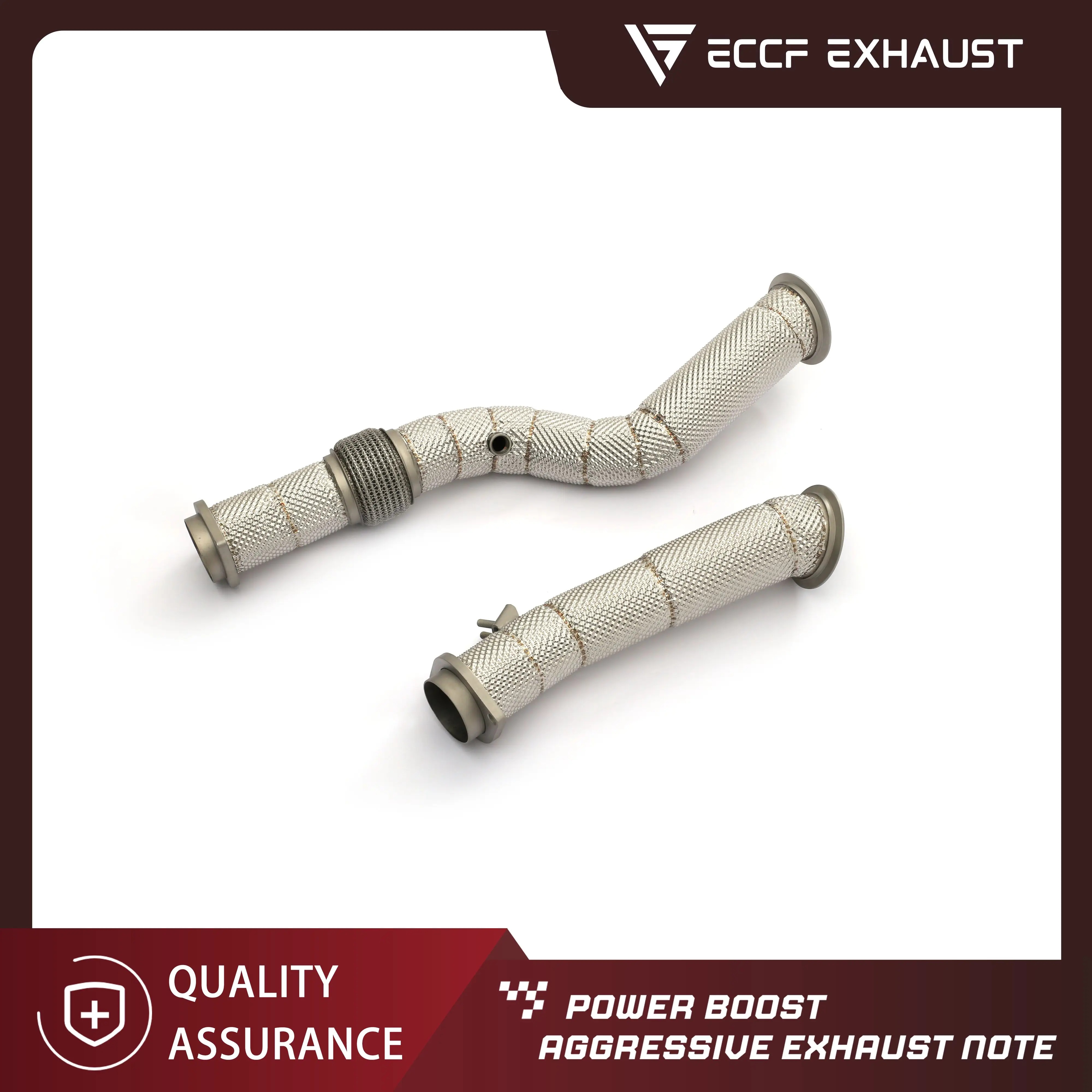 High Flow Performance ECCF Sport Downpipe With Flex For BMW M3 M4 G80 G82 Easy Installation
High Flow Performance ECCF Sport Downpipe With Flex For BMW M3 M4 G80 G82 Easy Installation