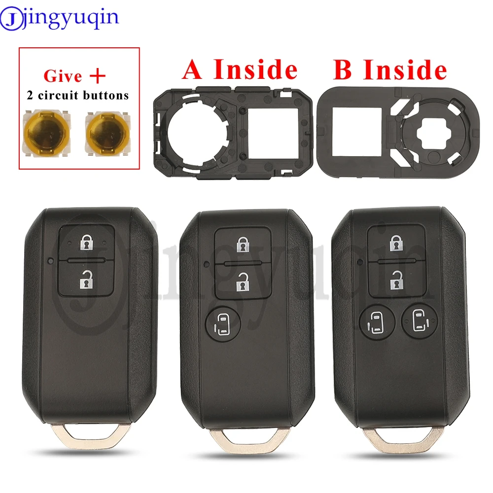 jingyuqin Smart Remote Control Key Shell Cover 2/3/4 Buttons for Suzuki Baleno Swift Ignis Ertiga Wagon 2017-2025 Auto Case Fob
jingyuqin Smart Remote Control Key Shell Cover 2/3/4 Buttons for Suzuki Baleno Swift Ignis Ertiga Wagon 2017-2025 Auto Case Fob