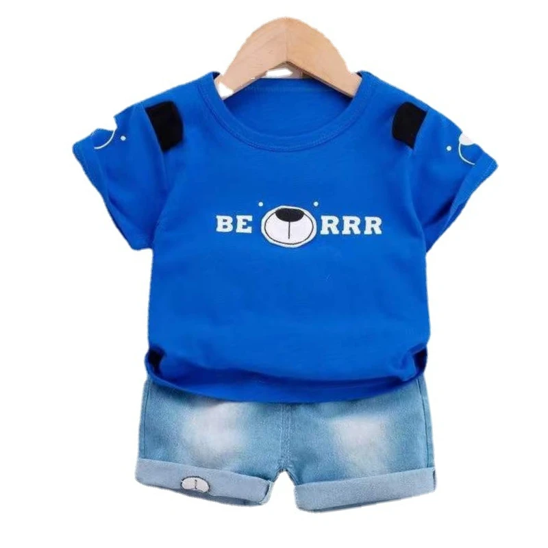 New Summer Fashion Baby Clothes Set Children Boys T-Shirt Shorts 2Pcs/Sets Kids Girls Clothing Infant Costume Toddler Tracksuits
New Summer Fashion Baby Clothes Set Children Boys T-Shirt Shorts 2Pcs/Sets Kids Girls Clothing Infant Costume Toddler Tracksuits