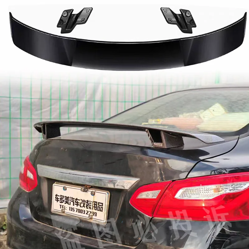 Suitable for 2016-2018 Teana ALTIMA black spoiler high-quality ABS car rear trunk lid wing spoiler MK style body kit accessories
Suitable for 2016-2018 Teana ALTIMA black spoiler high-quality ABS car rear trunk lid wing spoiler MK style body kit accessories