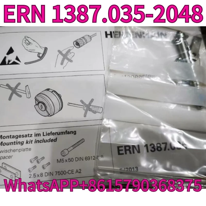 Новый энкодер ERN 1387.035-2048, проверен, готов к быстрой отправке.
Новый энкодер ERN 1387.035-2048, проверен, готов к быстрой отправке.
