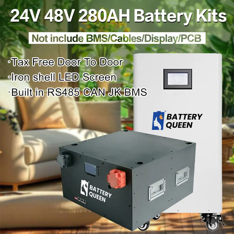 JK BMS Lifepo4 Чехол для аккумулятора 24 В 48 В 280 Ач 304 Ач 310 Ач Комплекты аккумуляторов DIY Коробка без аккумулятора BMS PCB Кабель EV Home Solar
JK BMS Lifepo4 Чехол для аккумулятора 24 В 48 В 280 Ач 304 Ач 310 Ач Комплекты аккумуляторов DIY Коробка без аккумулятора BMS PCB Кабель EV Home Solar