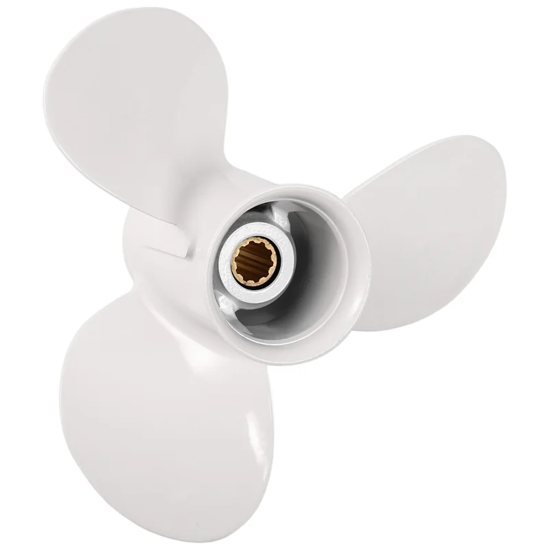 664-45949-02-El Marine Boat Outboard Propeller 9 7/8 X 13 For 20-30Hp Right-Hand Rotation 3 Blades White
664-45949-02-El Marine Boat Outboard Propeller 9 7/8 X 13 For 20-30Hp Right-Hand Rotation 3 Blades White