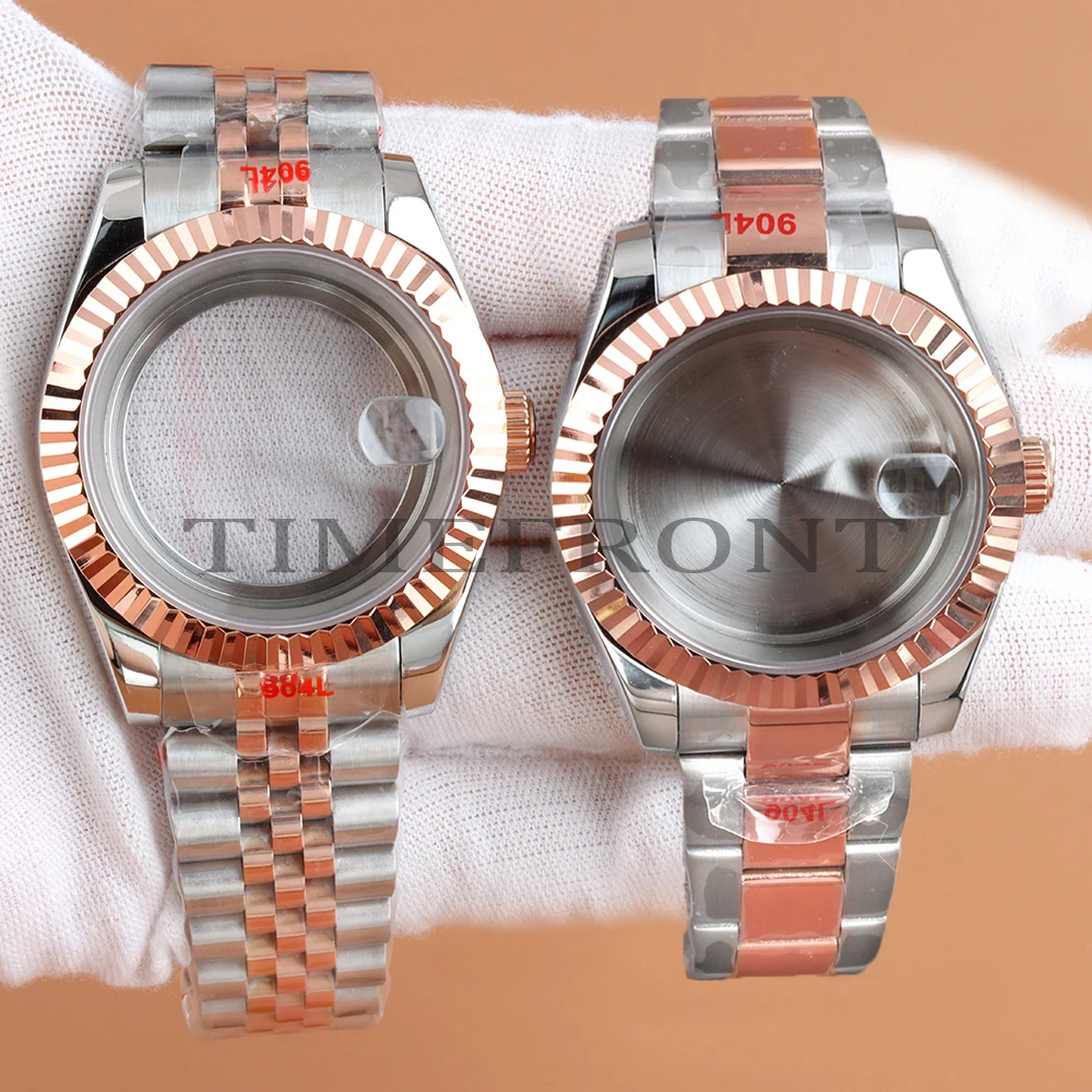 Rose silver 36mm 39mm NH35 Watch Case Stainless Steel Bracelet Accessories Fit Datejust MOD Seiko NH35 NH36 Movement 28.5mm Dial
Rose silver 36mm 39mm NH35 Watch Case Stainless Steel Bracelet Accessories Fit Datejust MOD Seiko NH35 NH36 Movement 28.5mm Dial