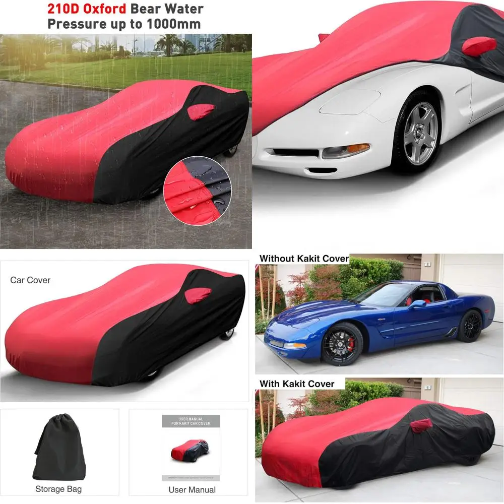 Изготовленный на заказ автомобильный чехол с УФ-защитой для Corvette 1996-2004 годов, красный и черный, подходит для использования в помещении и на открытом воздухе
Изготовленный на заказ автомобильный чехол с УФ-защитой для Corvette 1996-2004 годов, красный и черный, подходит для использования в помещении и на открытом воздухе