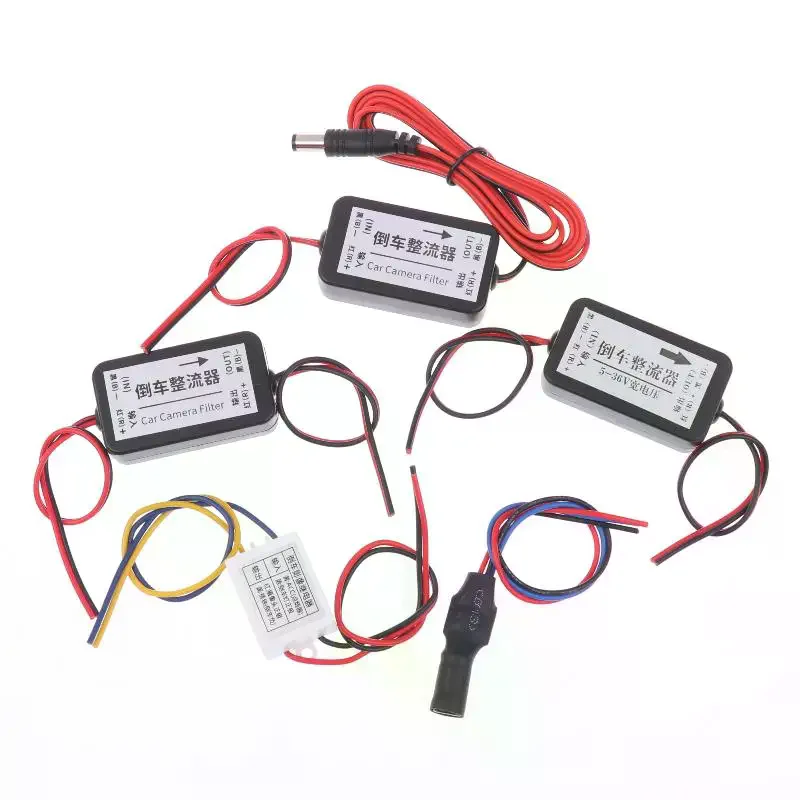 1/5Pcs Car Rear View Camera Rectifier 12V 24V DC Power Relay Capacitor Filter For Car Backup Camera Signal Anti-Interference
1/5Pcs Car Rear View Camera Rectifier 12V 24V DC Power Relay Capacitor Filter For Car Backup Camera Signal Anti-Interference