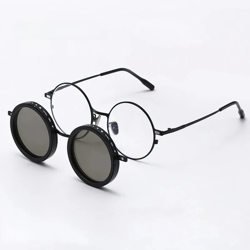 High Quality Magnetic Clip ND9 Rotating Adjustable Dimming Polarized Sunglasses Prescription Available Fishing Shades UV400
High Quality Magnetic Clip ND9 Rotating Adjustable Dimming Polarized Sunglasses Prescription Available Fishing Shades UV400
