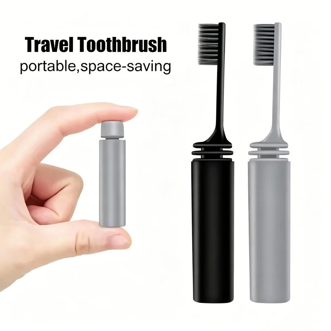 Portable Folding Toothbrush Bamboo Charcoal Soft Hair Travel Portable Independent Packaging Tooth Brush Travel Toothbrush
Portable Folding Toothbrush Bamboo Charcoal Soft Hair Travel Portable Independent Packaging Tooth Brush Travel Toothbrush