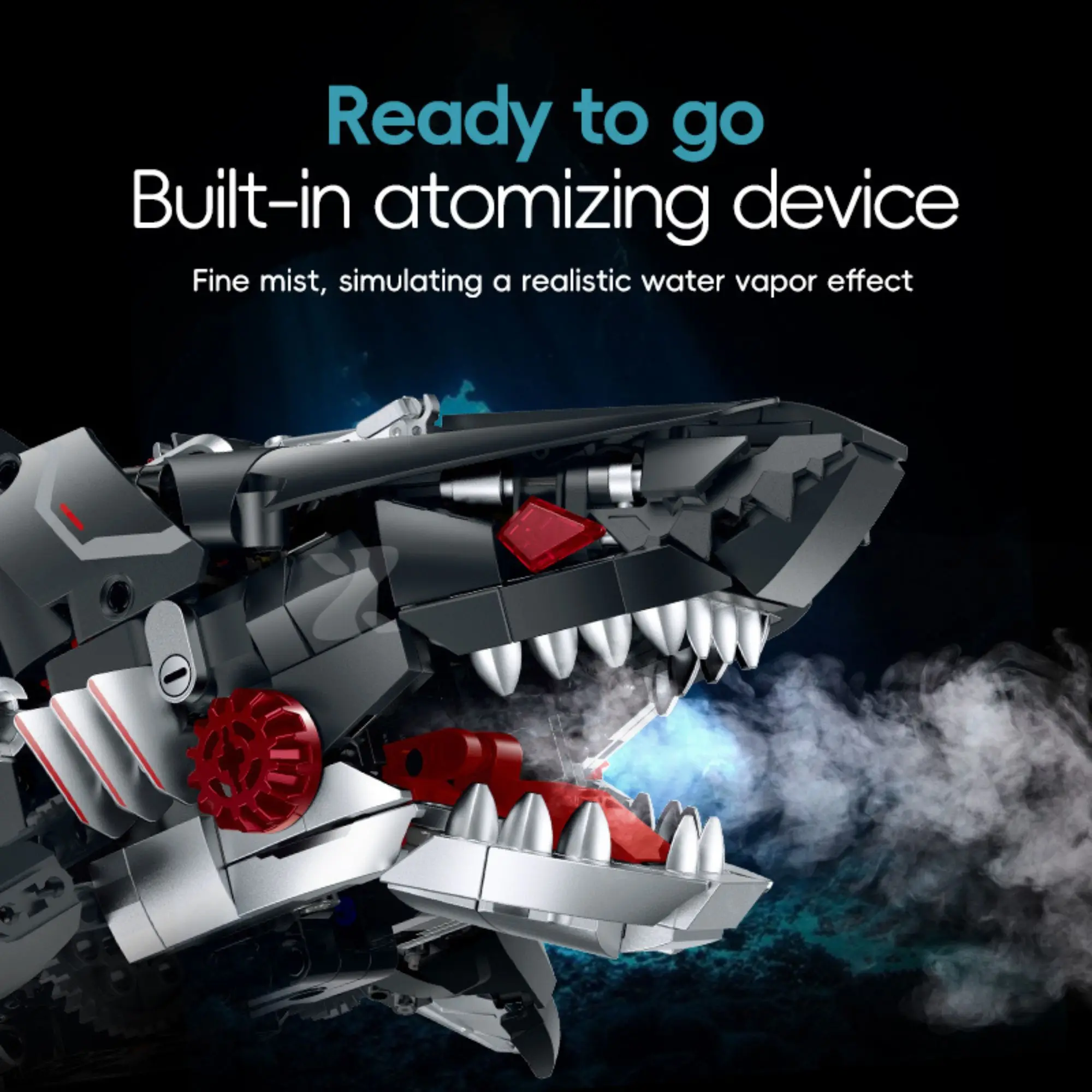 1100PCS Mechanical Cyber Shark Building Blocks Deep Sea Predator Mecha Animal Model Bricks Desktop Display Toy Gift for Adults
1100PCS Mechanical Cyber Shark Building Blocks Deep Sea Predator Mecha Animal Model Bricks Desktop Display Toy Gift for Adults